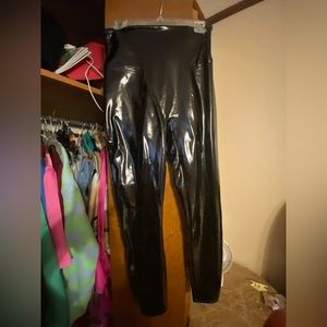 Patent leather spanx